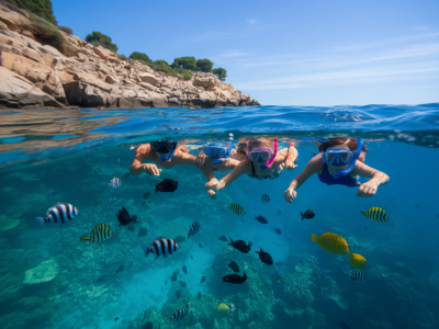 Découvrir les fonds marins en famille à banyuls : snorkeling et réserve