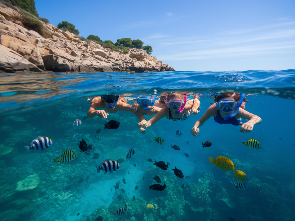 Découvrir les fonds marins en famille à banyuls : snorkeling et réserve