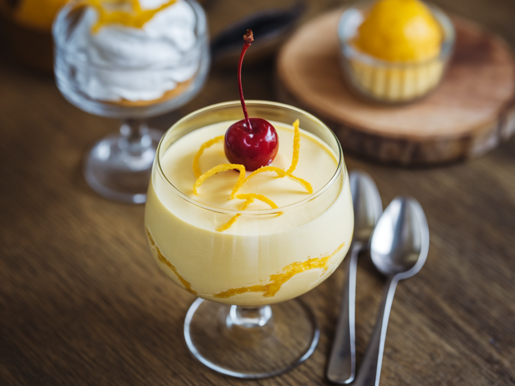 Dessert express : mousse au citron sans oeufs pour les gourmands pressés