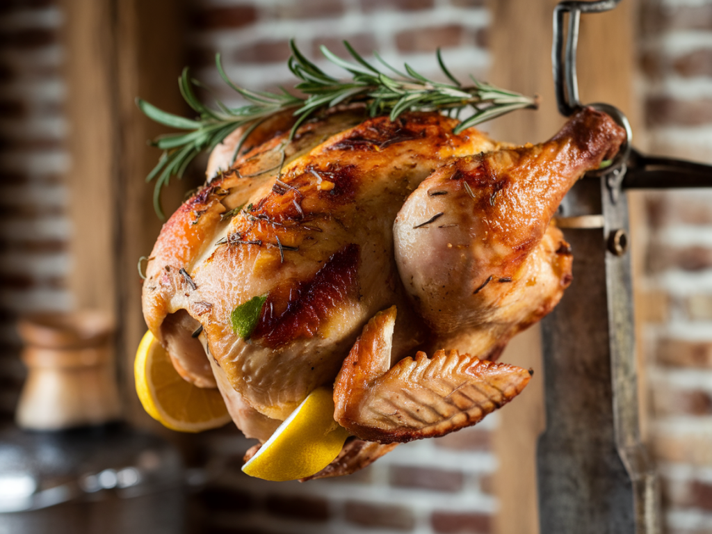 Quelle marinade maison pour attendrir et parfumer un poulet rôti au romarin et au citron