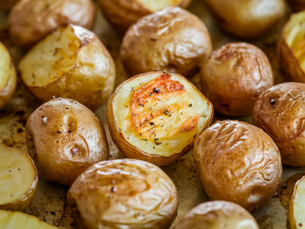 Astuces infaillibles pour des pommes de terre fondantes au four à la peau croustillante