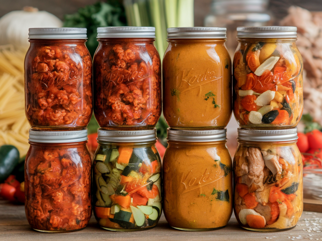 Quel plan de batch cooking pour deux adultes et deux enfants avec six bocaux repas variés pour la semaine