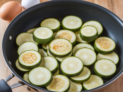 Que cuisiner avec 50 de courgettes et 2 œufs pour un dîner complet en 20 minutes