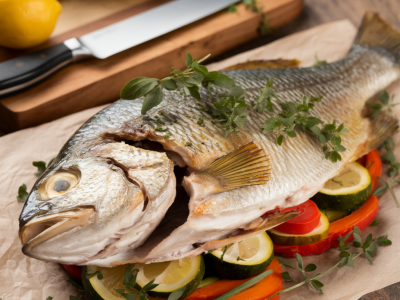 Astuce pour obtenir des filets de poisson moelleux au four avec peau parfaitement croustillante