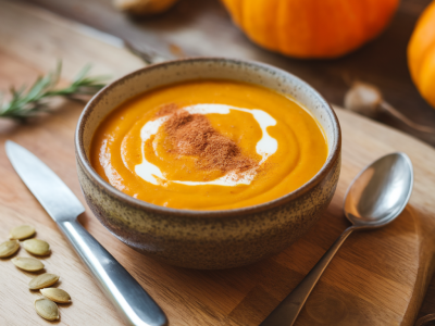 Quelle soupe de potimarron pour épater sans passer des heures en cuisine